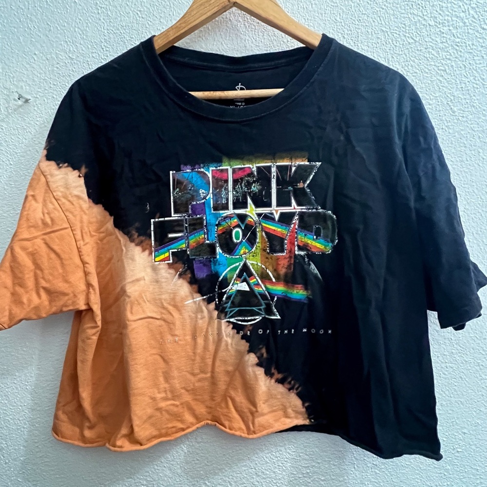 Pink Floyd Crop Top Tshirt